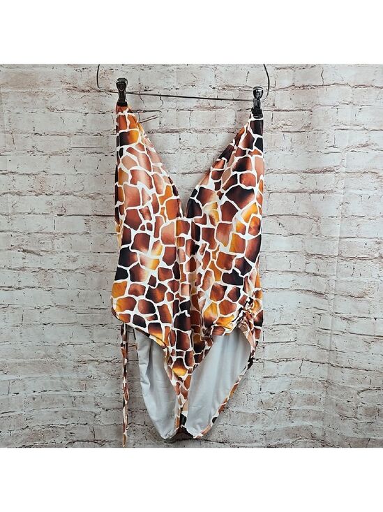 Mynah Other - mynah giraffe bathing suit nwt xxl medium coverage removable cups